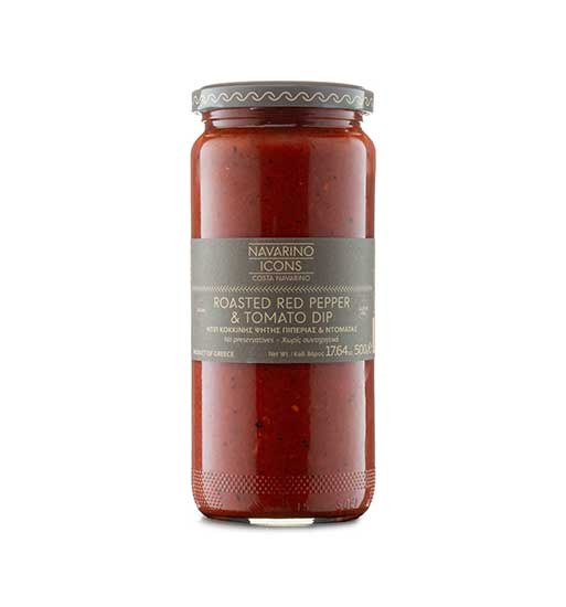 Navarino Icons Roasted Red Peppers & Tomato Dip, 500g